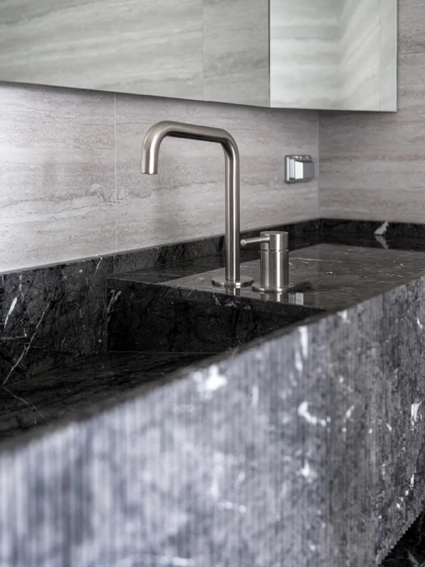 Grigio Carnico Marble sink